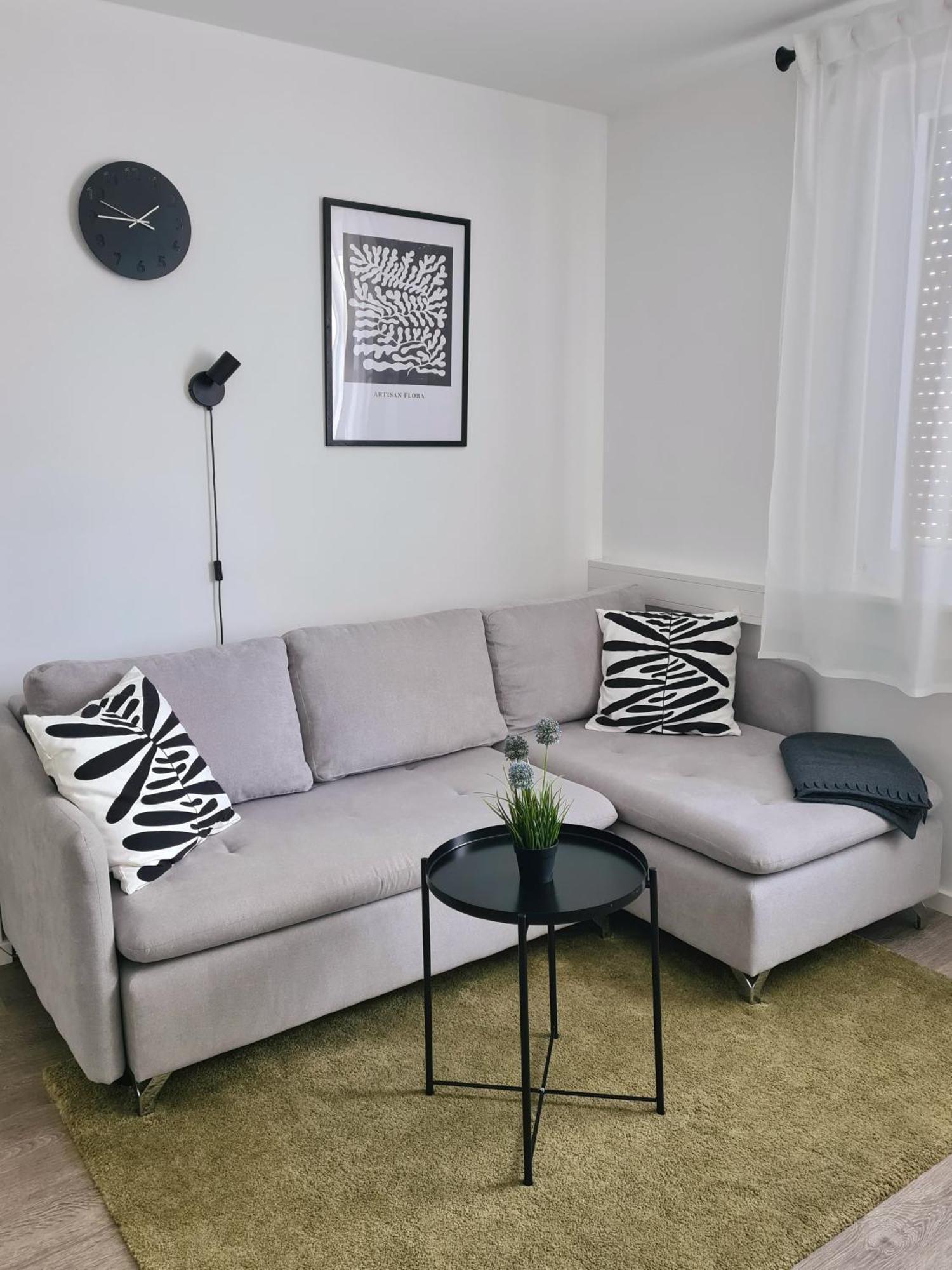 Modernes Zentrales Apartment ブルッフザール エクステリア 写真